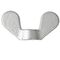 DIN315 Wing nut with rounded wings, cast iron, zinc plated